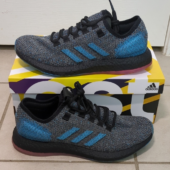 Running Shoes Pure Boost Ltd Blue Adidas Shoes Pureboost Go  display picture 1